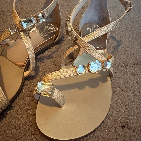 Vince Camuto Jeweled Strap Sandals -size 6M - Picture 3 of 8